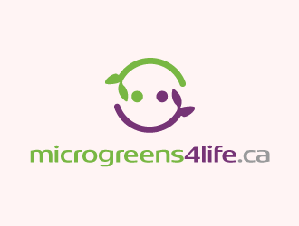 microgreens4life.ca [Microgreens 4 Life] logo design by sigorip