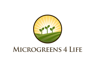 microgreens4life.ca [Microgreens 4 Life] logo design by kunejo