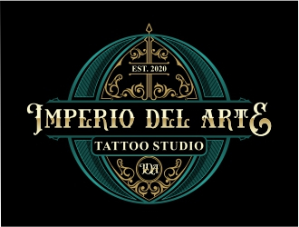 Imperio del Arte Tattoo Studio logo design by Mardhi