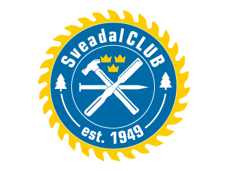 SveadalCLUB est. 1949 logo design by AamirKhan