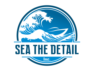 Sea The Detail Inc. logo design by Mbezz