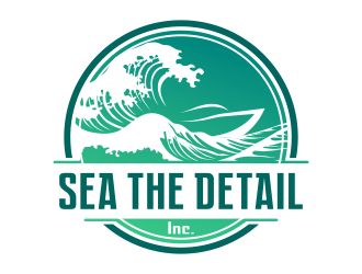 Sea The Detail Inc. logo design by Mbezz