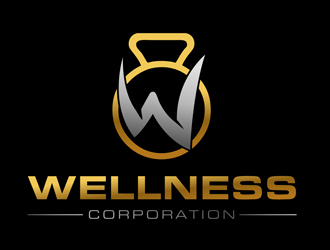 Wellness Corporation logo design by gilkkj