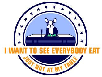 I want to see everybody win just not at my table  logo design by Suvendu