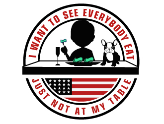 I want to see everybody win just not at my table  logo design by Suvendu