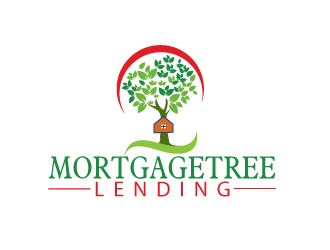 MortgageTree Lending  logo design by webmall