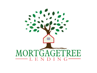 MortgageTree Lending  logo design by webmall
