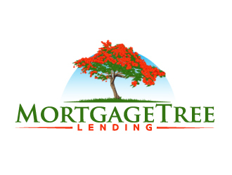 MortgageTree Lending  logo design by AamirKhan