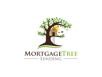 MortgageTree Lending  logo design by zinnia