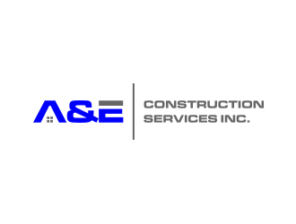 A&E Construction Services Inc. logo design by KQ5
