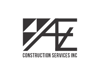 A&E Construction Services Inc. logo design by Upiq13