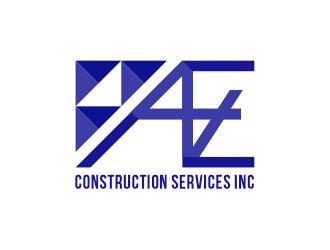 A&E Construction Services Inc. logo design by Upiq13