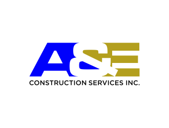 A&E Construction Services Inc. logo design by Kanya