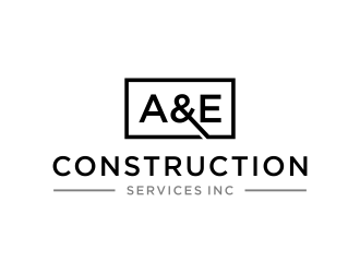 A&E Construction Services Inc. logo design by christabel