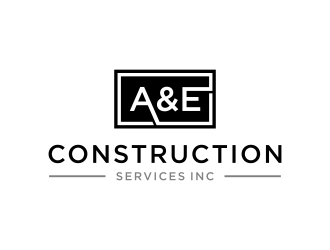 A&E Construction Services Inc. logo design by christabel