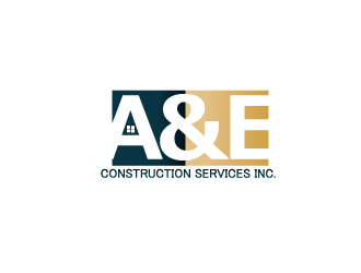 A&E Construction Services Inc. logo design by webmall