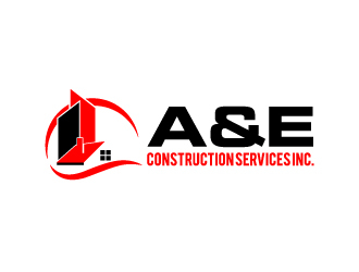 A&E Construction Services Inc. logo design by KDesigns