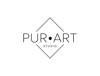 pur•art studio (purart studio) logo design by ubai popi