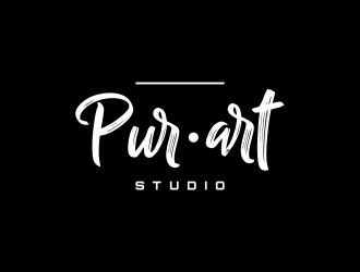 pur•art studio (purart studio) logo design by ubai popi