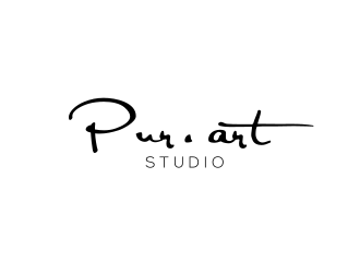 pur•art studio (purart studio) logo design by Rossee