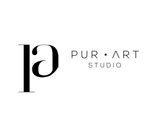 pur•art studio (purart studio) logo design by Rossee