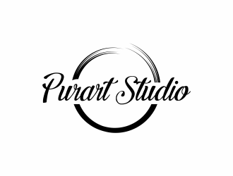 pur•art studio (purart studio) logo design by giphone