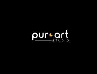 pur•art studio (purart studio) logo design by estrezen