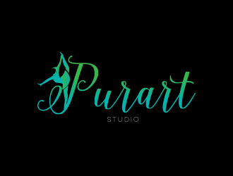 pur•art studio (purart studio) logo design by Akisaputra