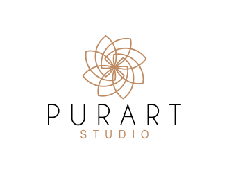 pur•art studio (purart studio) logo design by MRANTASI