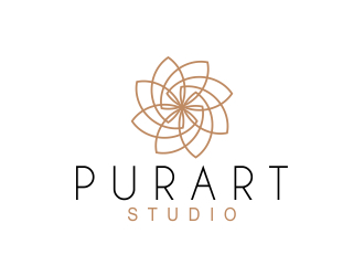pur•art studio (purart studio) logo design by MRANTASI