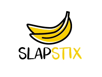 SlapStix logo design by akilis13