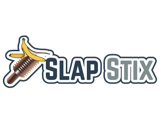 SlapStix logo design by Suvendu