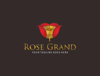 Rose Grand logo design by andriandesain
