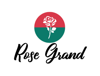 Rose Grand logo design by AamirKhan