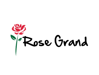 Rose Grand logo design by AamirKhan