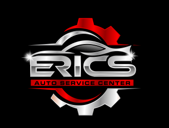 Erics Auto Service Center logo design by hidro