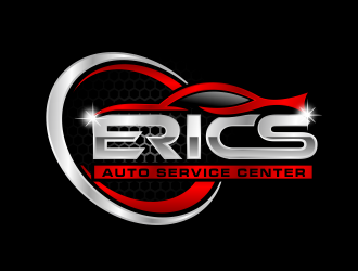 Erics Auto Service Center logo design by hidro