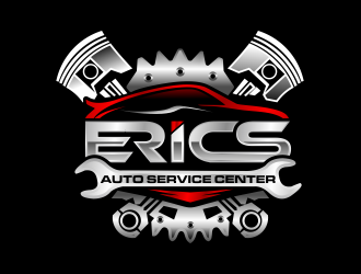 Erics Auto Service Center logo design by hidro