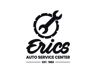 Erics Auto Service Center logo design by aryamaity