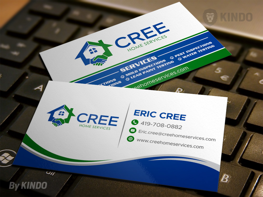 Cree Home Services logo design by Kindo