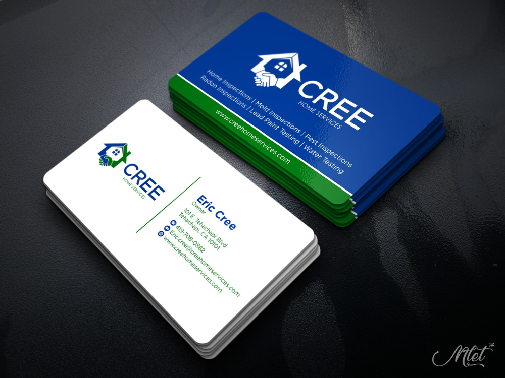 Cree Home Services logo design by mletus