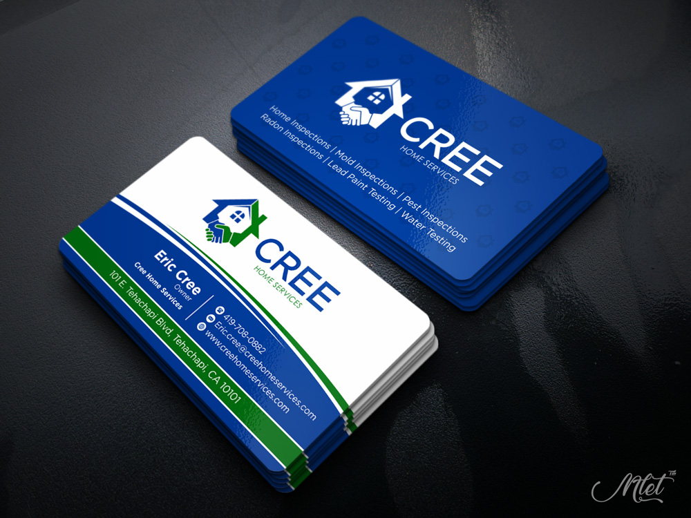 Cree Home Services logo design by mletus