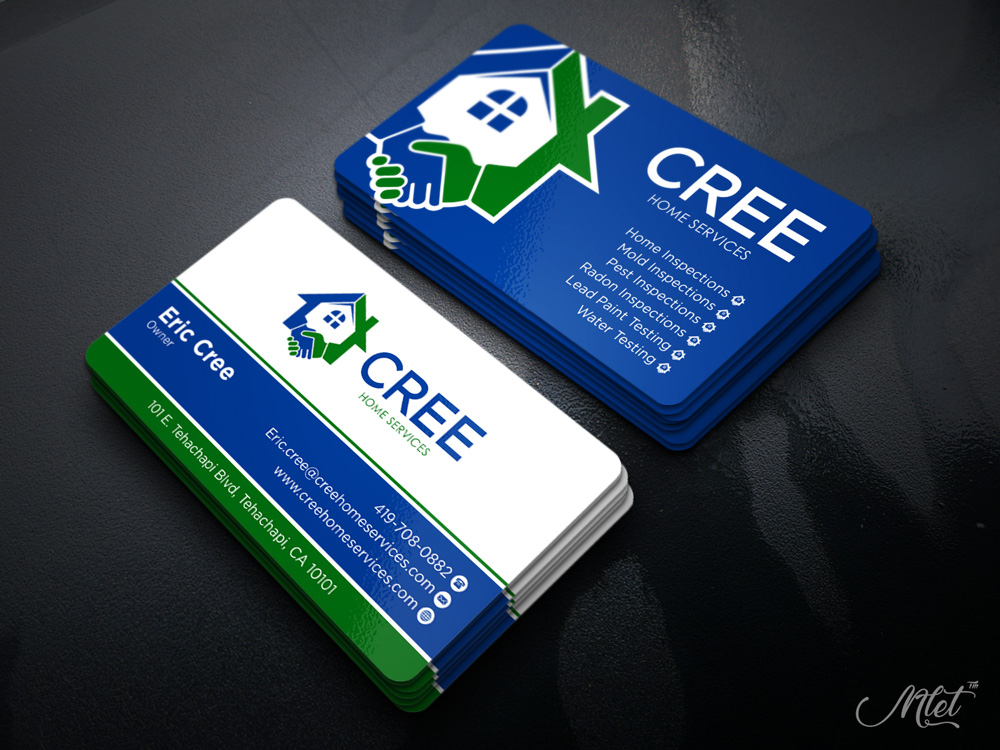 Cree Home Services logo design by mletus