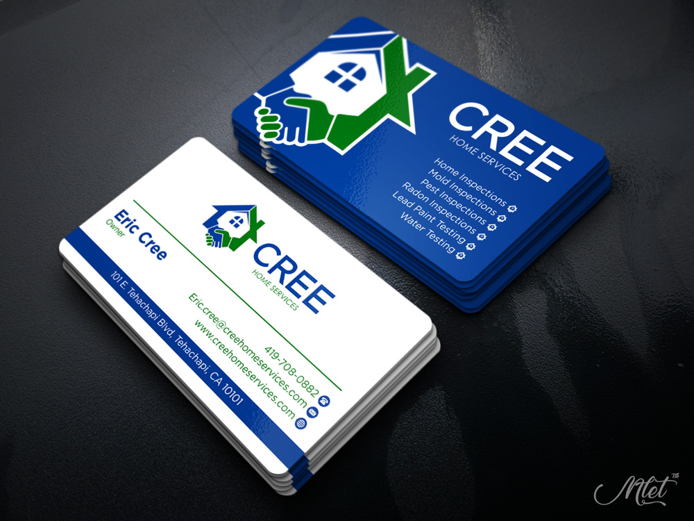 Cree Home Services logo design by mletus