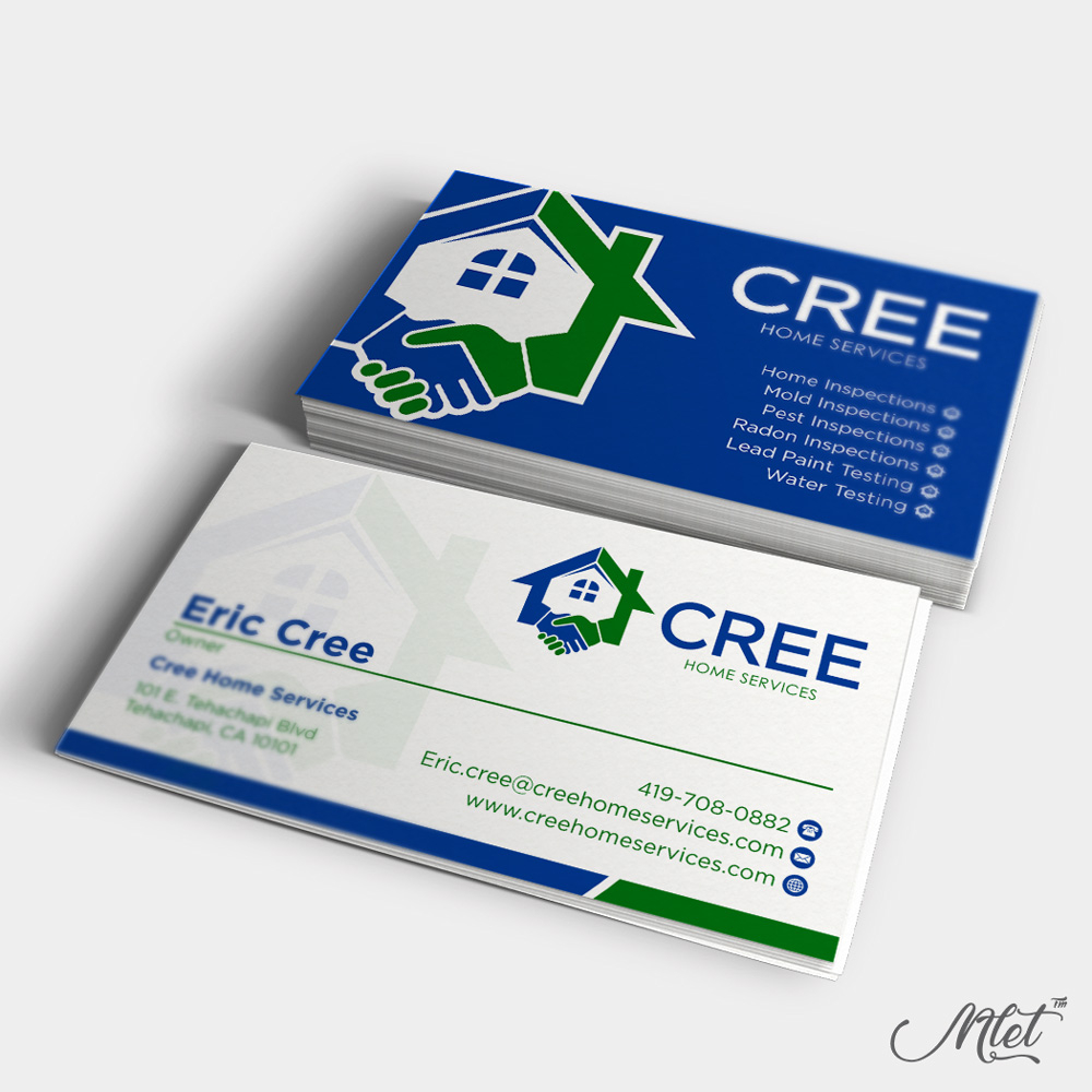 Cree Home Services logo design by mletus