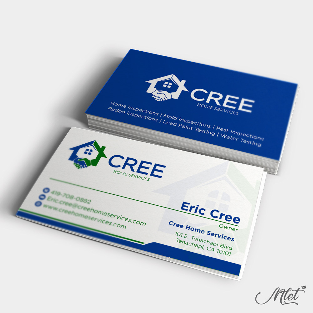 Cree Home Services logo design by mletus