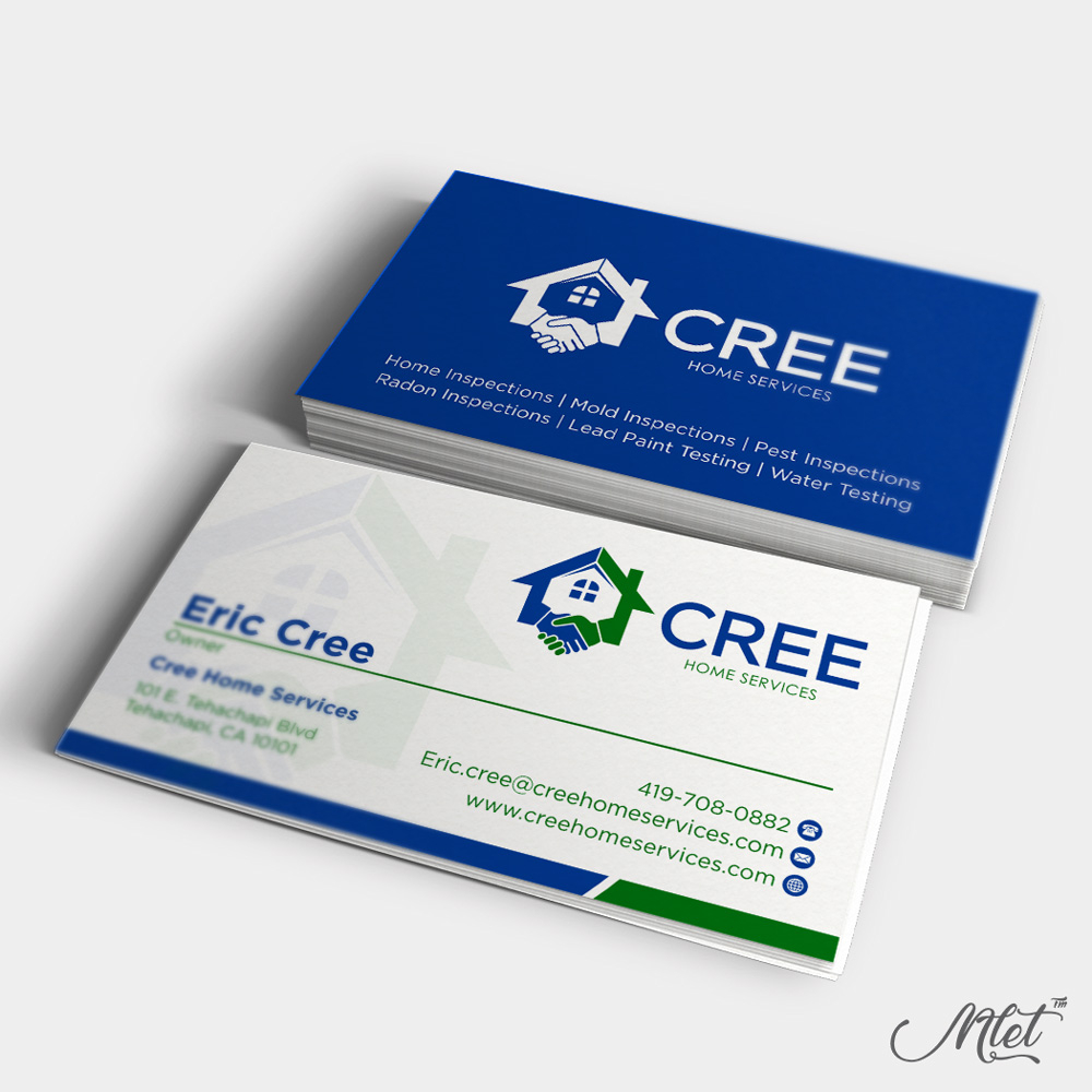 Cree Home Services logo design by mletus
