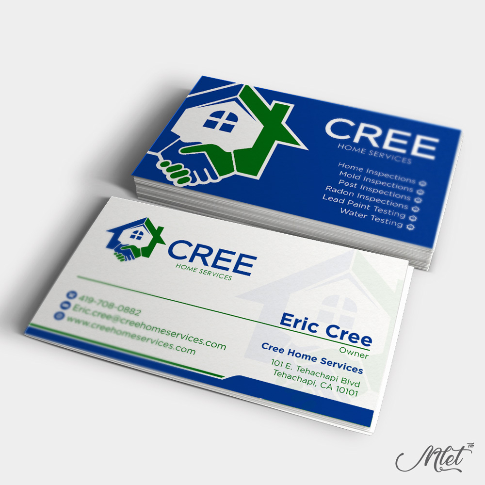 Cree Home Services logo design by mletus