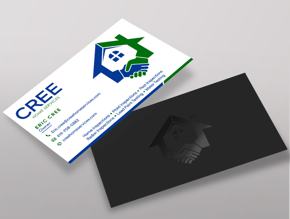 Cree Home Services logo design by Niqnish