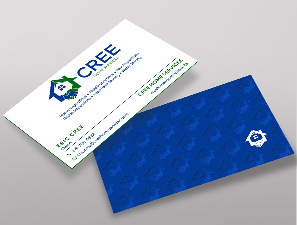 Cree Home Services logo design by Niqnish